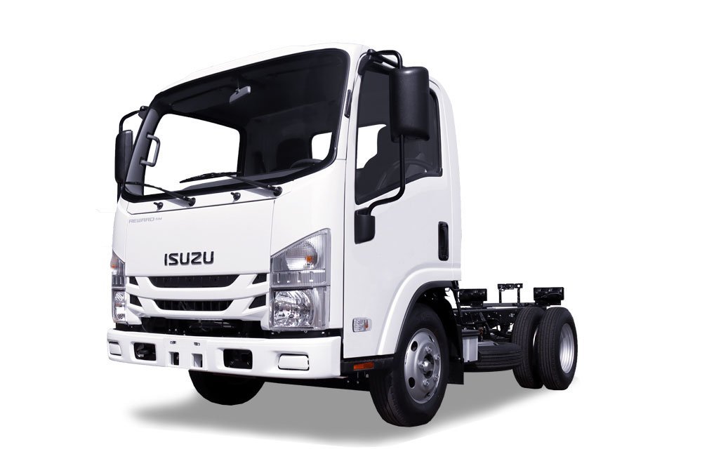 Isuzu NLR Truck 2024 compact commercial truck on city road