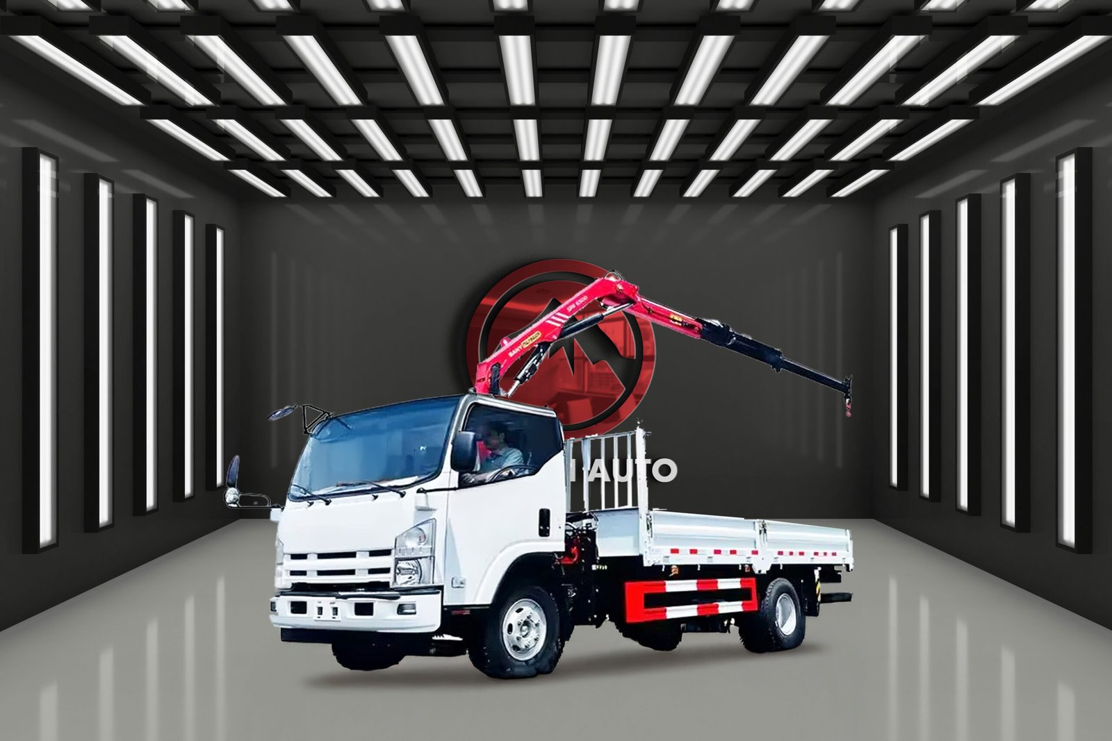 ISUZU NPR 5.7 Tons Crane Truc