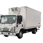 ISUZU KV100 3 Tons Refrigerated Truck 2024 side view with white insulated body